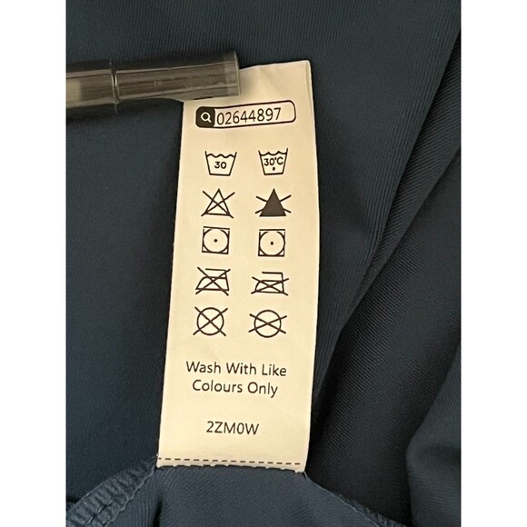 Halara Backless Twisted Active Dress Easy Peezy Majolica Blue‎ XL Longer Length - Picture 10 of 10